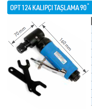 OPT 124 HAVALI KALIPÇI TAŞLAMA